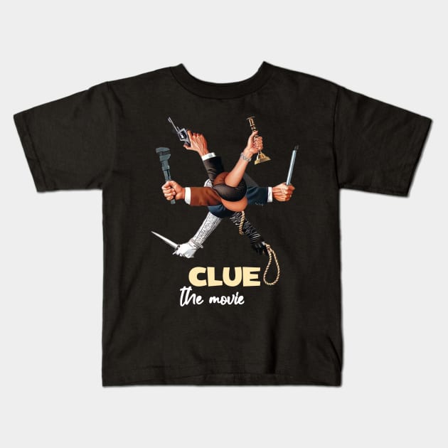 Clue movie t-shirt Kids T-Shirt by Tomblo